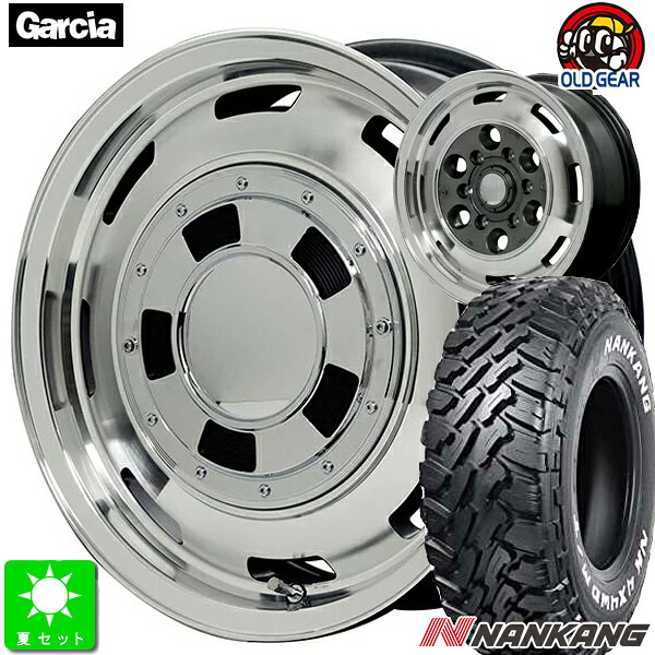 215/65R16 109/107 ナンカン NANKANG FT-9 ホワイトレター 新品 サマータイヤ ホイール4本セット ガルシアシスコ 16インチ 6.5J 6H139.7 メタリックグレーポリッシュ taiya