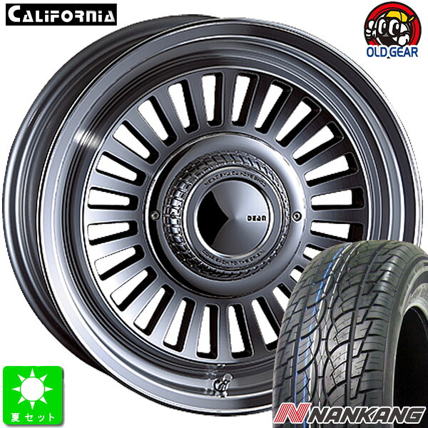 265/70R16 ナンカン NANKANG SP-7 新品 サマータイヤホイール 4本セット クリムソン ディーンカリフォルニア 16インチ 7.0J 6H139.7 バーニッシュグレイ taiya