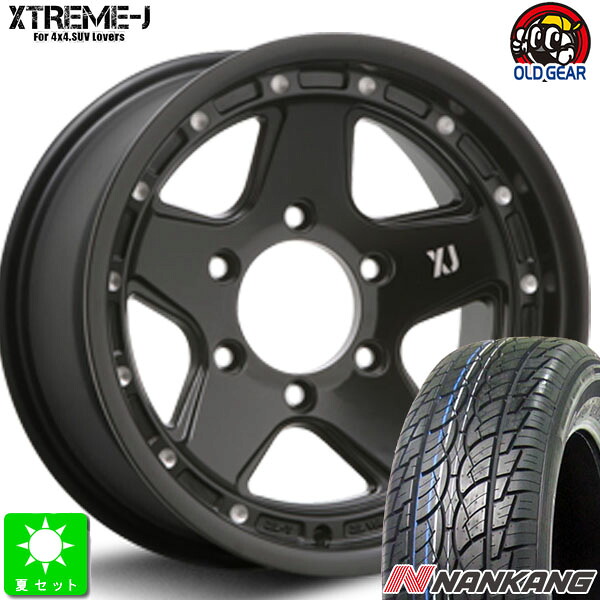 265/70R16 ナンカン NANKANG SP-7 新品 サマータイヤホイール 4本セット MLJ XTREME-J XJ05 16インチ 8.0J 6H139.7 サテンブラックミルド taiya 97,900円