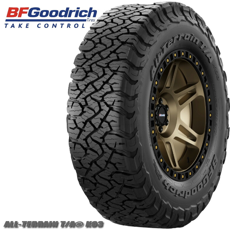 2本以上のご注文で送料無料 LT295/60R20 126/123S RBL BFグッドリッチ オールテレーン T/A KO3 BFGoodrich ALL-TERRAIN T/A KO3 ブラックレター 20インチ 新品 サマータイヤ 輸入 1本