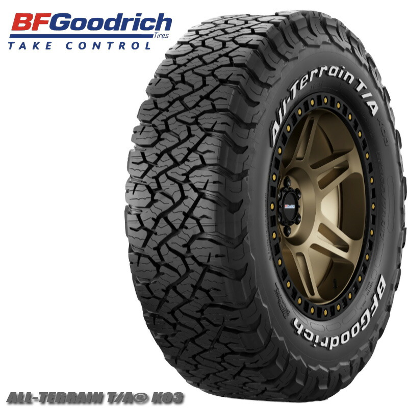 BFグッドリッチ MT KM3 LT245/70R17 (4本セット) Mud-Terrain BF Goodrich 63794: Mud-Terrain T⁄A KM3 Tire LT245⁄70R17 - JEGS