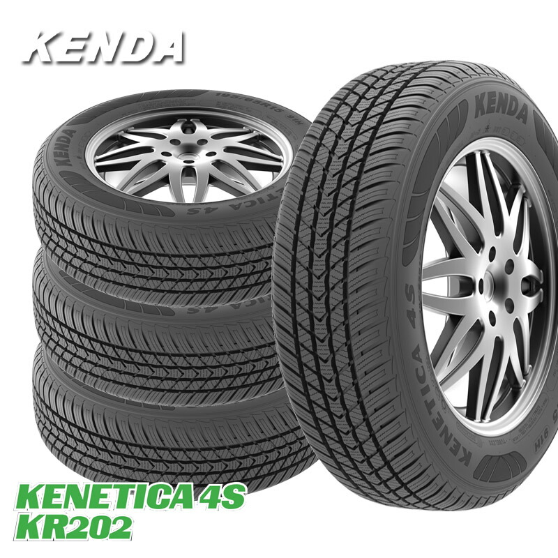 送料無料 4本セット 225/55R16 99W ケンダ KENDA KR202 KENETICA 4S 16インチ 新品 オールシーズンタイヤ 夏タイヤ 輸入