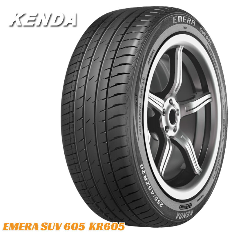 送料無料 235/55R18 100W ケンダ KENDA KR605 EMERA SUV 18インチ 新品 サマータイヤ 輸入タイヤ 夏タイヤ|オールドギア店