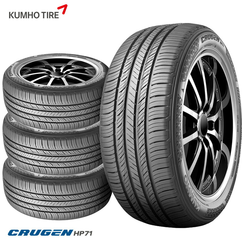 送料無料 4本セット 225/60R18 104V XL クムホ クルーゼン KUMHO TIRE CRUGEN HP71 プレミアムSUVタイヤ 18インチ 新品 サマータイヤ 夏タイヤ 輸入
