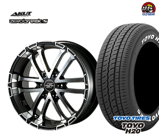 新登場 AKUT ZEROBREAK17インチ4本 6H139.7ハイエースキャラバン i9tmg