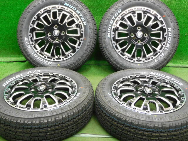新品 ホイールタイヤ 4本セット 175/65R15 2025年製 新品社外 アヴェンチュラ 15x4.5J+45 4H100 新品 ラジアル タイヤ マッドスター ラジアルA/T