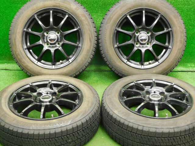 楽天市場】中古 ホイールタイヤ 4本セット 155/65R14 2018年製 7分山 