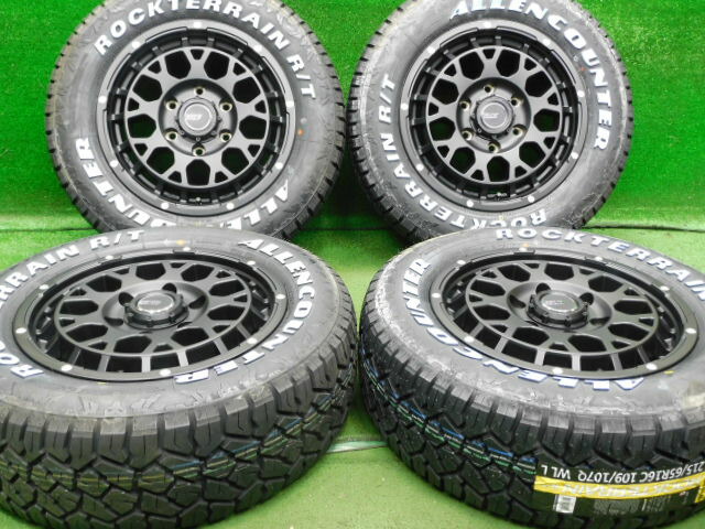 新品 ホイールタイヤ 4本セット 215/65R16 2023年製 新品社外 SSR ディバイド GM 16x6.5J+38 6H139.7 新品 ラジアル タイヤ オーレンカウンター ロックテレン R/T