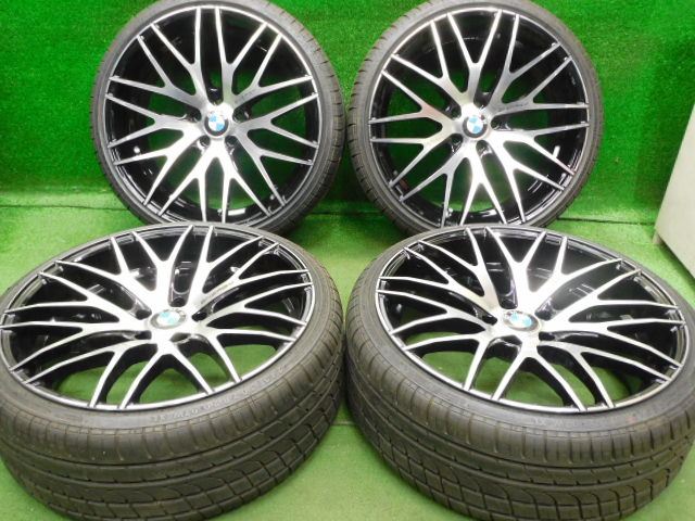 BMW用 中古 ホイールタイヤ 4本セット 245/30R20 2022年製 8分山程度 中古社外 エナジー インディビジュアル5 20x8.5J+30 5H112 中古 ラジアル タイヤ アルテンゾ スポーツコンフォート+｜オールドギア２号店