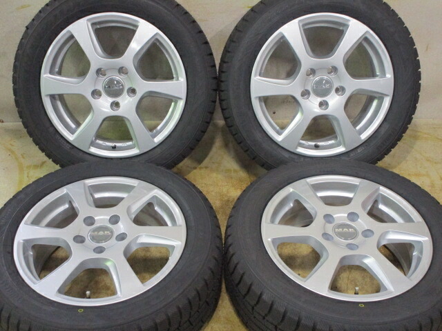 未使用 ホイールタイヤ 4本セット 205/55R16 社外 MAK ヴィンチー 16x6.5J+46 5H112 未使用 ラジアル タイヤ 特選輸入タイヤ｜オールドギア２号店