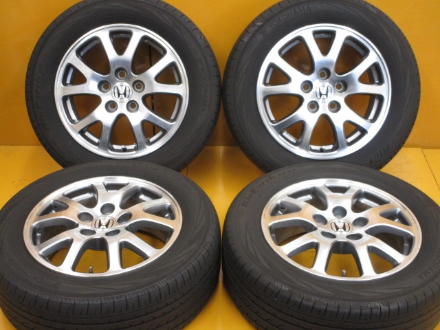 中古 ホイールタイヤ 4本セット 215 60r16 純正 ホンダ オデッセイ 純正 16x6 5j 55 5h114 3 中古 ラジアル タイヤ 特選輸入タイヤ Novix Com