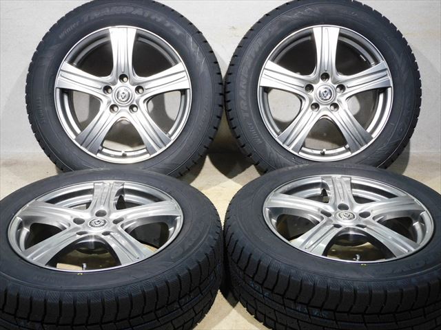 Vrx2 オールドギア２号店在庫商品 Vrx2車用品 バイク用品 スタッドレス 中古ホイールタイヤ ブリヂストン 17x7j 40 215 60r17社外 バランス調整済み 豊富な商品ラインナップ ブリザック 4本セット ヴェルヴァ 全国18店舗の安心をお客様にお届けいたします タイヤ