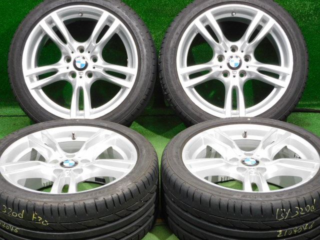 楽天市場】中古 ホイールタイヤ 4本セット 225/45R18 2019年製 7分山