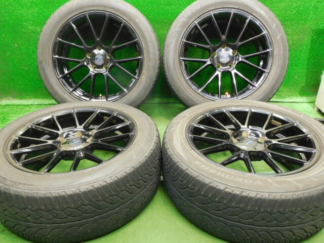 中古 ホイールタイヤ 4本セット 265/50R20 2017年製 3分山程度 中古社外 XOラグジュアリー XF01 20x9J+15 5H127 中古 ラジアル タイヤ PARADA Speec-X