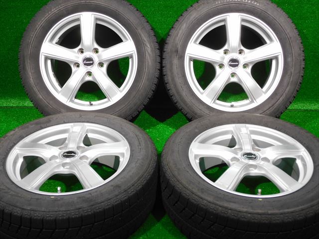 序でまで即納 中古車タイヤ 4スクリプトひとそろい 5 60r16 17年齢製 4部分最高潮レヴェル 中古社外 エクシーダー 16x6 5j 53 5h114 3 中古 スタッドレス タイヤ ブリヂストン ブリルックザック Vrx Hbpublications Com