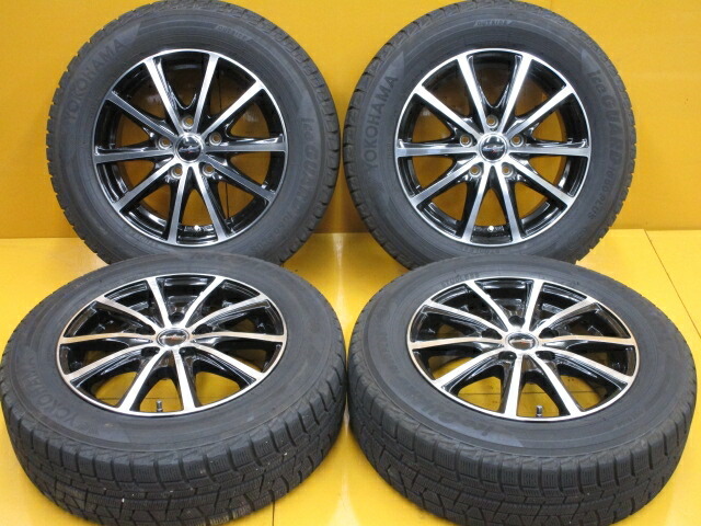 中古 車タイヤ 4根拠揃え 195 65r15 16年歳製 7min最高潮限度 中古社外 ユーロ速さ 15x6j 52 5h114 3 中古 ラジアル タイヤ ヨコハマ 氷守 Ig50附録 Proyectosbeta Net