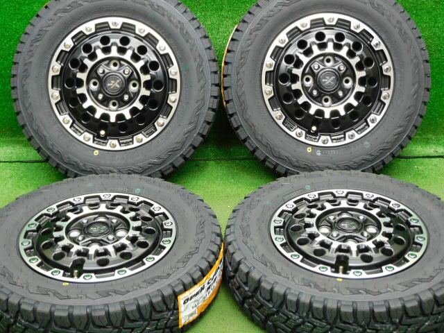 新品 ホイールタイヤ 4本セット 145/80R12 2026年製 未使用社外 PPX GX14 12x3.5J+45 4H100 未使用 ラジアル タイヤ トーヨー オープンカントリー R/T｜オールドギア２号店 55,200円