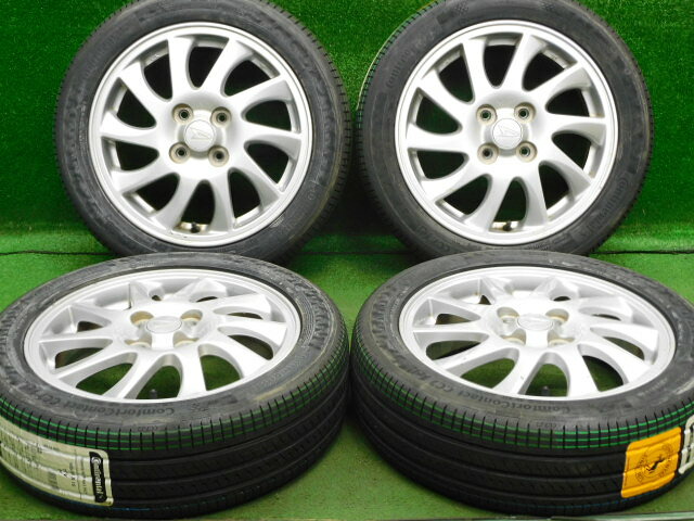 楽天市場】中古 ホイールタイヤ 4本セット 165/55R15 2024年製 中古 