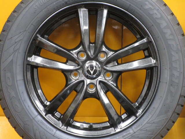 中古 車タイア 4書巻一組 5 60r16 老年製 中古社外 バトラ 16x6 5j 40 5h114 3 新品 スタッドレス タイヤ トーヨー ウィンタートランパス Tx Musiciantuts Com