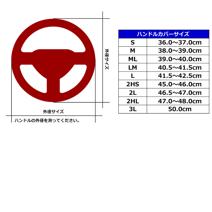 楽天市場 トラック ハンドルカバー ステアリングカバー 2hl 47 48cm 艶なしブラック テラヴィ フルコン 3フォワード スーパーグレート 等 Ristage
