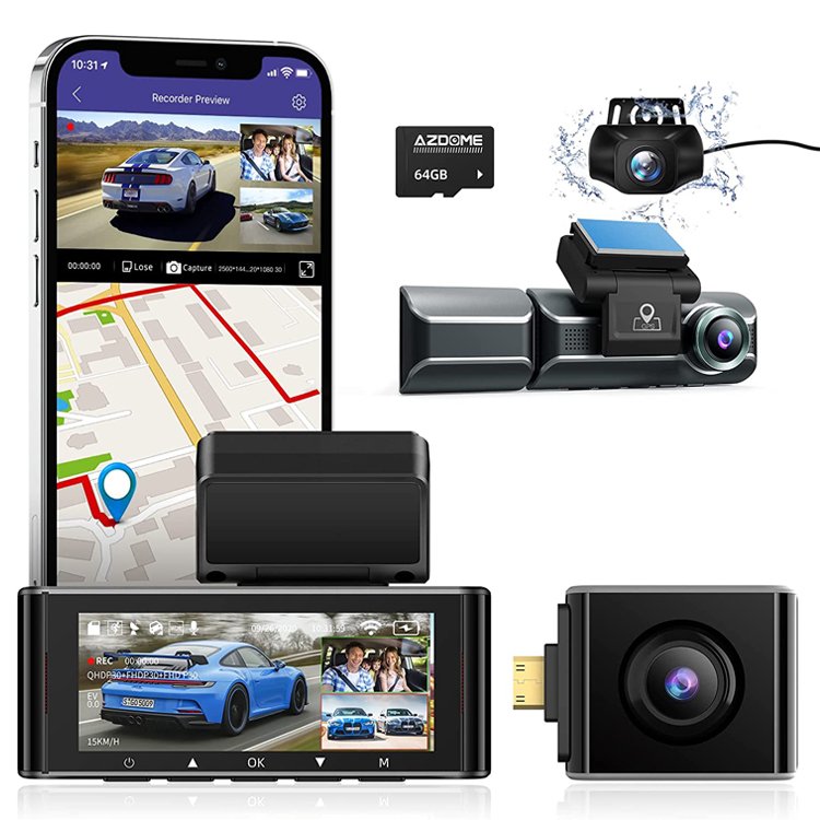 AZDOME Dash Cam M550 日本語 ドライブレコーダー | www.mdh.com.sa