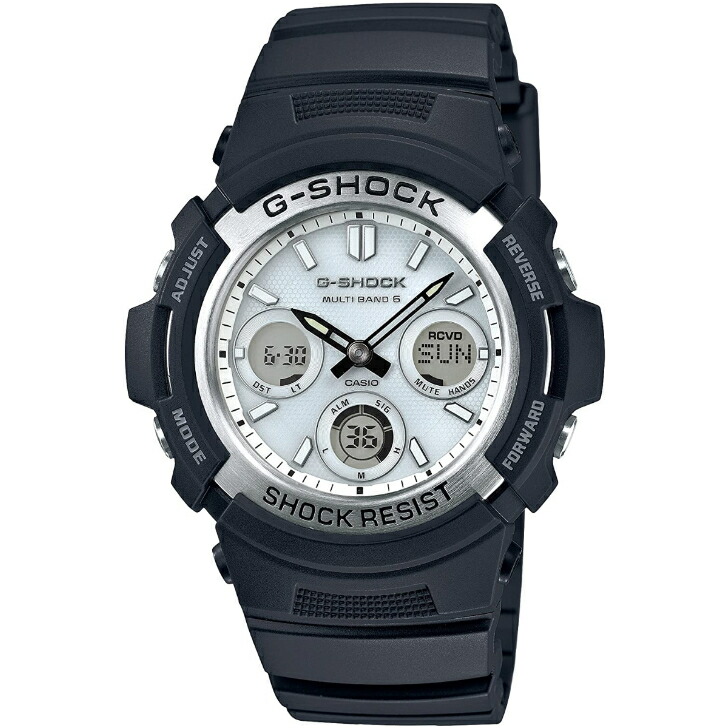 美品 CASIO G-SHOCK AWG-M100GW 電波ソーラー アナデジ AWG-M100GW-7AJFサポートページ | CASIO