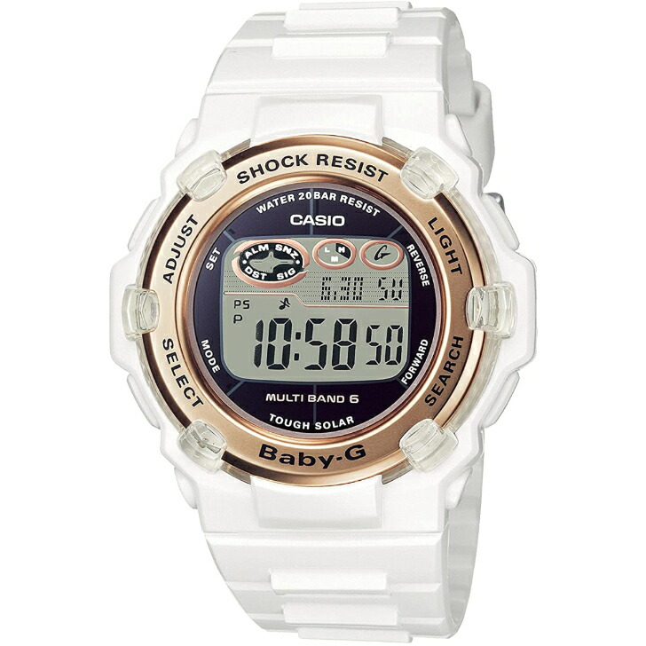 【動作品】ベビーG　MSG-W200G　6マルチバンド電波　タフソーラー 楽天市場】【カシオ】カシオ ベビージー CASIO Baby-G G-MS