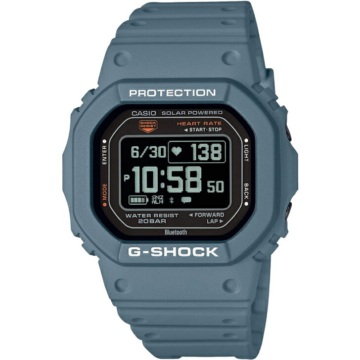G-SHOCK Bluetooth搭載　DW-H5600MB-8JR グレー G-SQUAD CASIO G-SHOCK DW-H5600MB-8JR 国内正規品 メンズ 20
