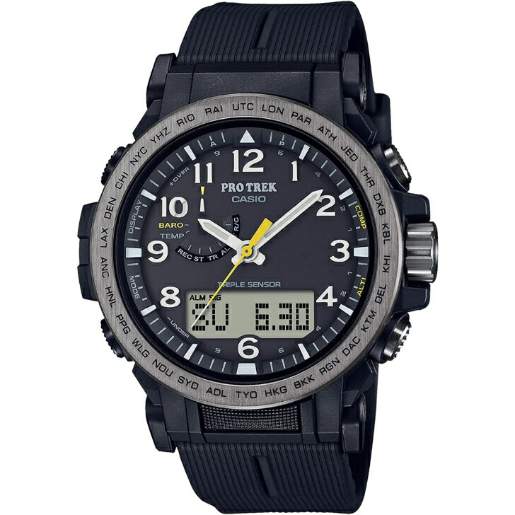 CASIO - 【使用5〜6回 中古】プロトレック PRY-5000Y CASIO - 【使用5〜6回 中古】プロトレック PRY-5000Yの通販 by