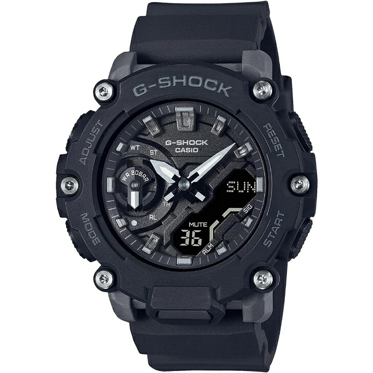 【国内置き目品】[カシオ] ウォッチ CASIO G-SHOCK カシオ ジーショック ミッドサイズモデル GMA-S2200-1AJF 黒いこと 男女兼用腕時計-腕時計