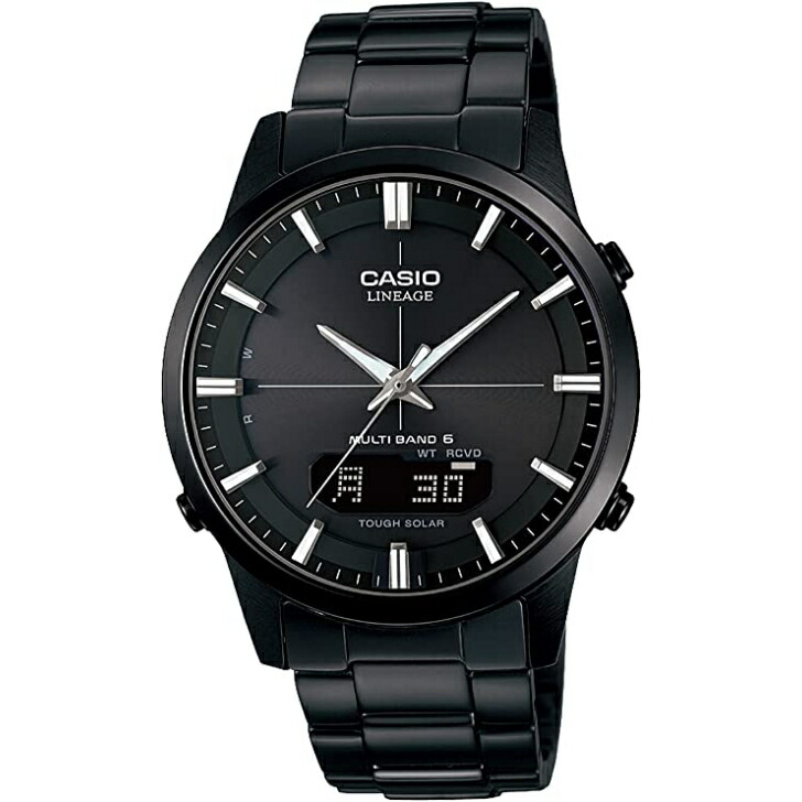 【国内正規品】メンズ 腕時計 CASIO LINEAGE カシオ リニエージ 電波ソーラー LCW-M170DB-1AJF ブラック｜ＯＬＤ　ＰＯＷＥＲ