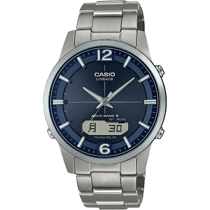 CASIO LINEAGE LIW-M610TDS 電波ソーラー チタン 稼働品 Amazon.co.jp: [カシオ] 腕時計 リニエージ 電波ソーラー LIW