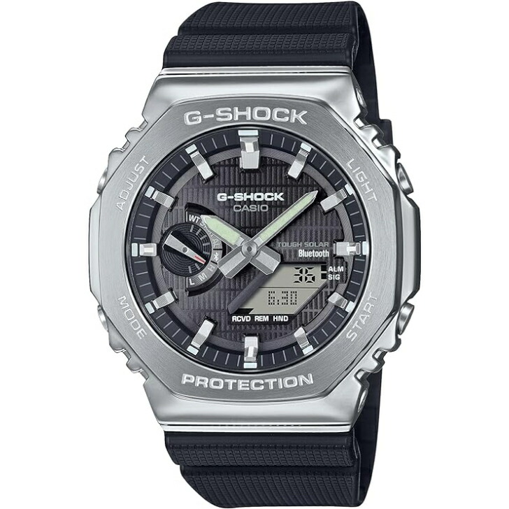 【極美品】G-SHOCK G-STEEL フルメタル　ソーラー G-SHOCK】G-STEEL / 電波ソーラー / GST-B600D-1AJF （シルバー