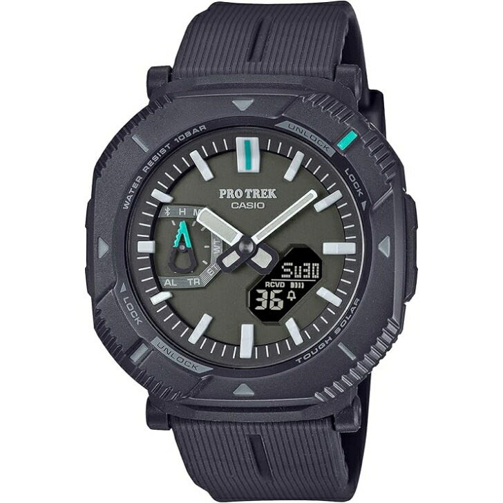 CASIO PRO TREK ソーラー電波時計　PRW-3100-1JF Amazon.co.jp: [カシオ] 腕時計 プロトレック【国内正規品】 電波