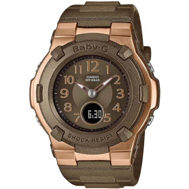 Baby-g 電波ソーラー　アナデジ　ブラウン　ブラック　ゴールド　コマ付属 楽天市場】国内正規品 BABY-G ベビージー BGA-1100DC-5AJF ブラウン