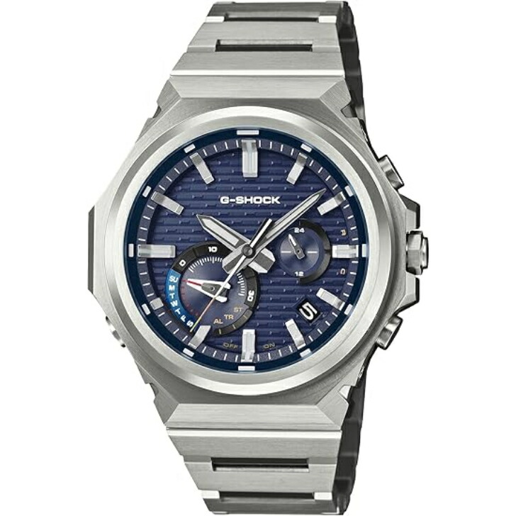 【国内定め事品】CASIO G-SHOCK カシオジーショック  G-STEEL Bluetooth積み上げる 手ごわいソーラー 周囲の状況思ん量り原料品召しかかえる GST-B1000D-2AJF メンズ 青碧