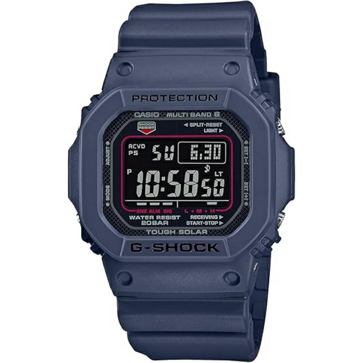 【国内正規品】[カシオ] 腕時計 CASIO G-SHOCK カシオ ジーショック 電波ソーラー スーパーイルミネータータイプ(高輝度なLEDライト) GW-M5610U-2JF メンズ ブルー