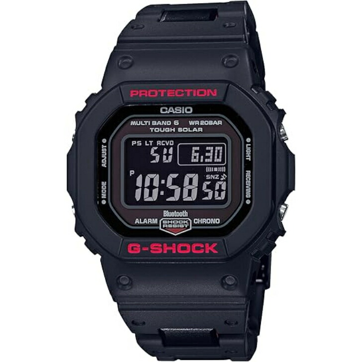 【国内正規品】[カシオ] 腕時計 CASIO G-SHOCK カシオ ジーショック Bluetooth 搭載 電波ソーラー GW-B5600HR-1JF メンズ ブラック｜ＯＬＤ　ＰＯＷＥＲ