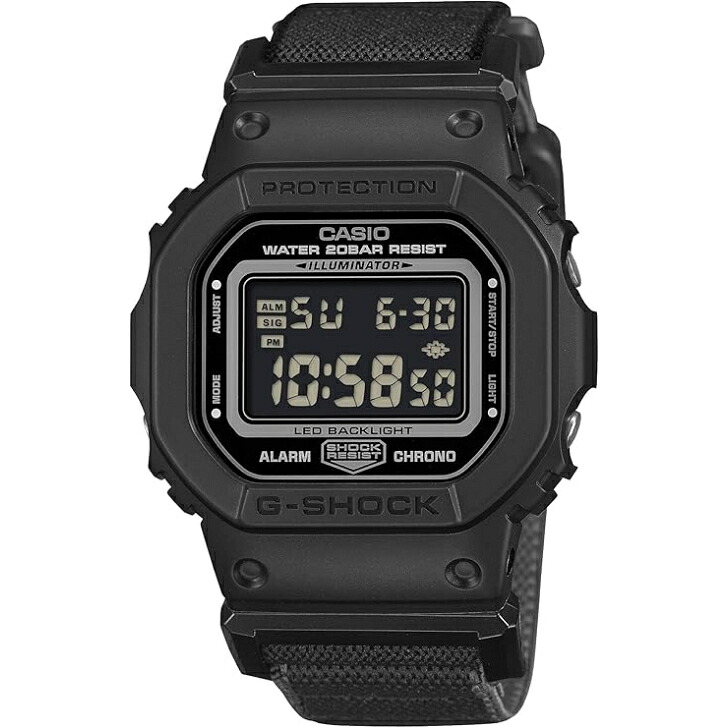 【国内正規品】CASIO G-SHOCK カシオ ジーショック 環境配慮素材採用 DW-5600MNC-1JF メンズ ブラック｜ＯＬＤ　ＰＯＷＥＲ