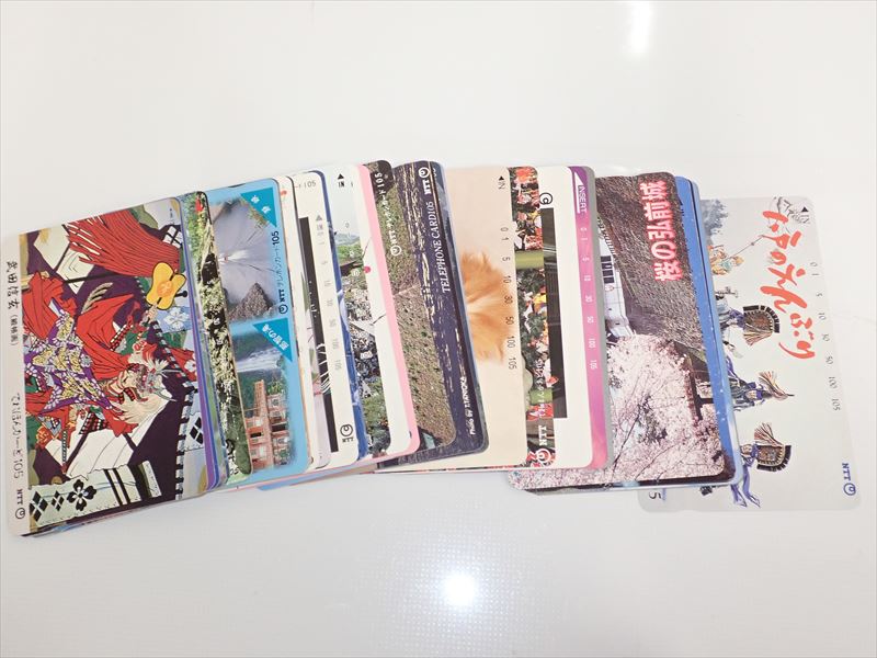 楽天市場】【未使用品】テレホンカード コレクション 50度数 2枚～14