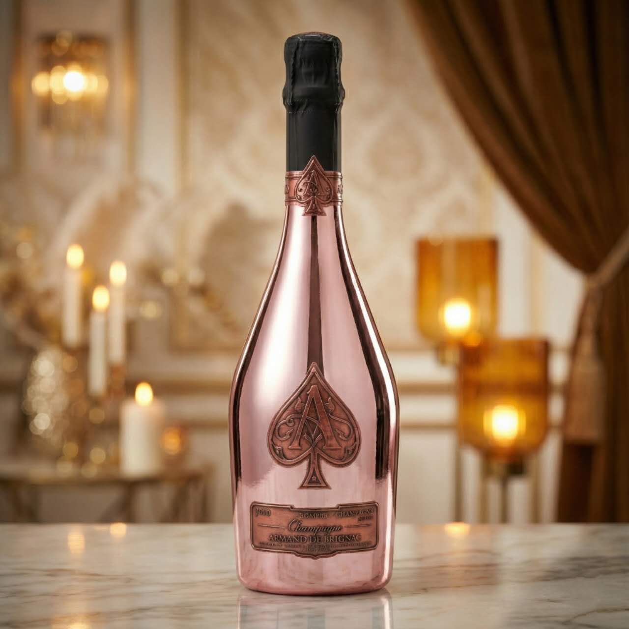 楽天市場】アルマン ド ブリニャック ロゼ 赤 シャンパン 箱付き