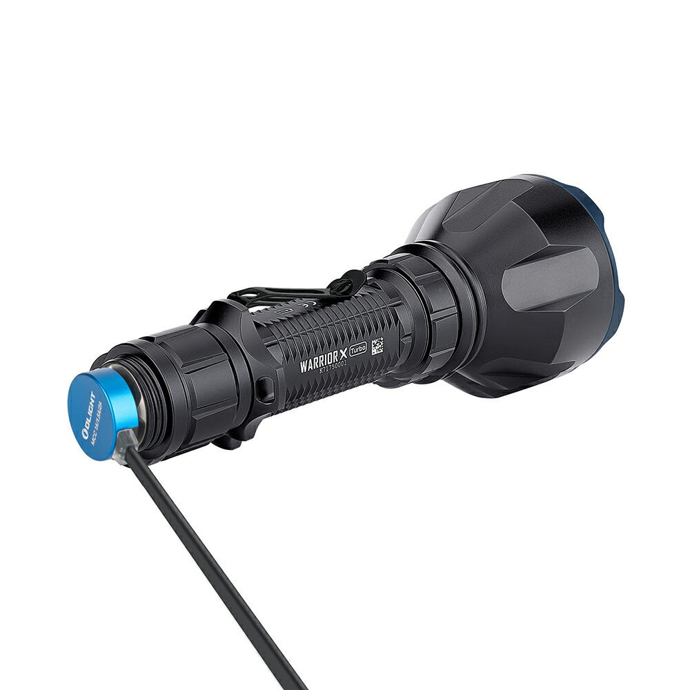 OLIGHT(オーライト)WarriorXTurboハンディライトタクティカルライト懐中電灯フラッシュライト超高輝度1100ルーメン2つモードIPX8防水12.5時間使用可アルミニウム合金材料