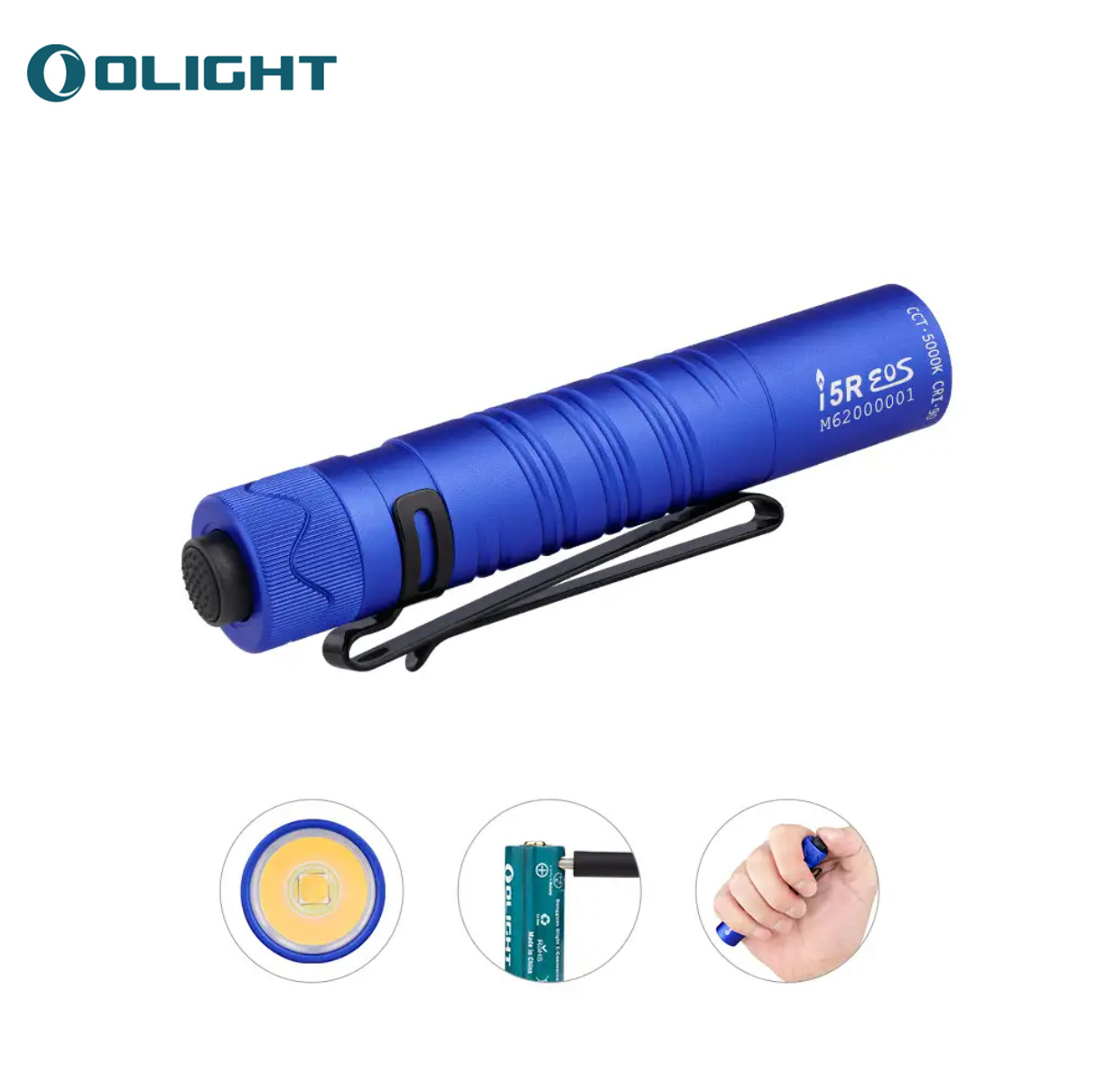 最大55％オフ！ i5R HCRI 小型LEDフラッシュライト ブルー