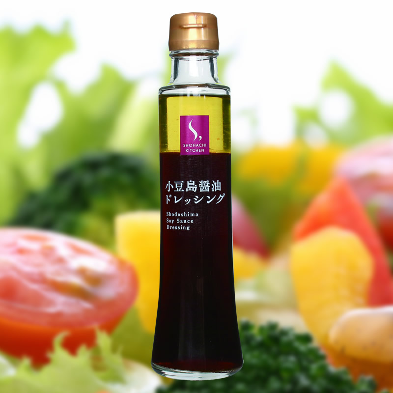 小豆島醤油ドレッシング 200ml【 小豆島 共栄食糧 麺の里庄八 オリーブ ドレッシング 和風 オリーブドレッシング 】 【おうちごはん】 小豆島オリーブ!オリーブ! 瀬戸内かんきつ ドレッシング 185ml×12本 1ケース