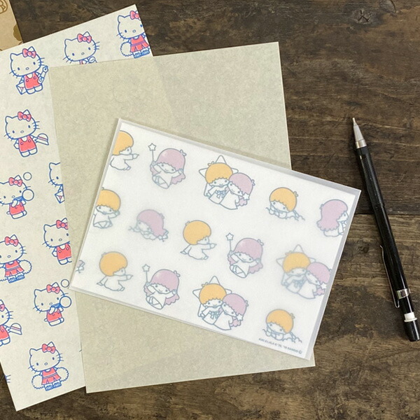 水縞 あの頃 サンリオキャラクターズ レターセット 文房具・事務用品