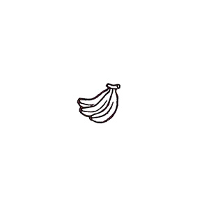楽天市場 ミニスタンプ バナナ ハンコ はんこ 小さいスタンプ ばなな おしゃれ かわいい 可愛い シンプル 手帳 スケジュール帳 メッセージカード 手作り 食べ物 デザイン イラスト 判子 ゴム印 伝言メモ オリーブアベニュー