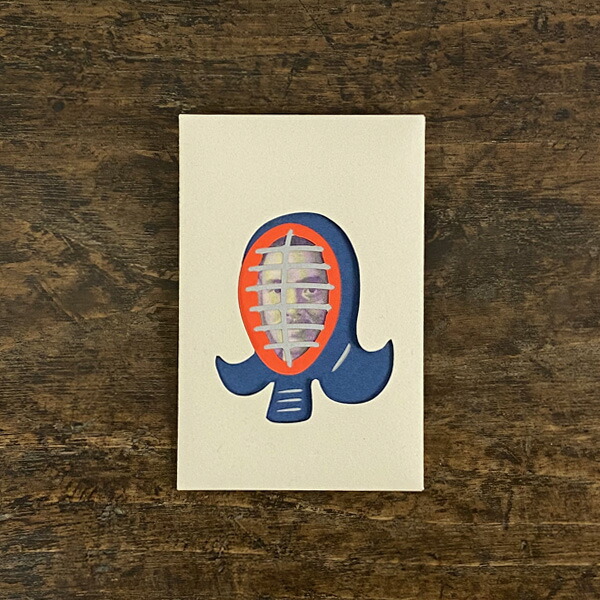 楽天市場 Cobato コバト 切り絵のぽち袋型メッセージカード 剣道 ポチ袋 お年玉袋 お札 かわいい おしゃれ おもしろ雑貨 おもしろグッズ プレゼント 文房具 文具 女性 男性 子供 誕生日 ユニーク雑貨 オリーブアベニュー