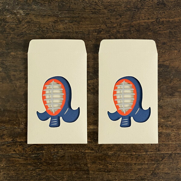 楽天市場 Cobato コバト 切り絵のぽち袋型メッセージカード 剣道 ポチ袋 お年玉袋 お札 かわいい おしゃれ おもしろ雑貨 おもしろグッズ プレゼント 文房具 文具 女性 男性 子供 誕生日 ユニーク雑貨 オリーブアベニュー