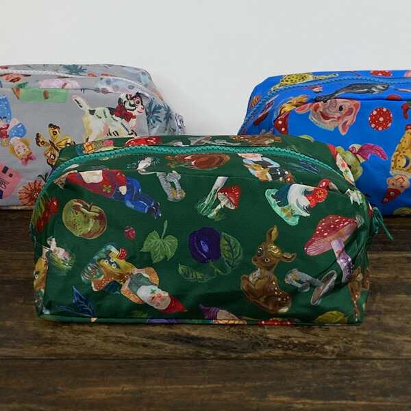 ★専用【ペンケース／ハンサムポーチ】ミナペルホネン anemone mina perhonen quartz pouch -anemone- - ミナペルホネン正規