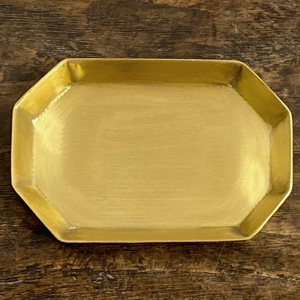 molds 真鍮のお皿 丸皿＜M＞ / 真鍮 minimal plate <circle-M> / brass | KUMIJI